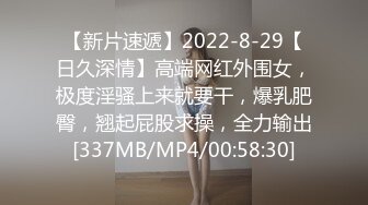 【新片速遞】2022-8-29【日久深情】高端网红外围女，极度淫骚上来就要干，爆乳肥臀，翘起屁股求操，全力输出[337MB/MP4/00:58:30]