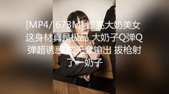 [MP4/ 673M] 漂亮大奶美女 这身材真是极品 大奶子Q弹Q弹超诱惑 被无套输出 拔枪射了一奶子