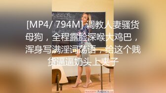 [MP4/ 794M] 调教人妻骚货母狗，全程露脸深喉大鸡巴，浑身写满淫词荡语，给这个贱货逼逼奶头上夹子