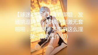 【球迷的奶球】清秀御姐，发骚挑逗男友，楼梯间刺激无套啪啪，清澈眼神下原来这么淫荡~撸管佳作 (3)