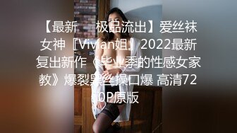 【最新❤️极品流出】爱丝袜女神『Vivian姐』2022最新复出新作《毕业季的性感女家教》爆裂黑丝操口爆 高清720P原版