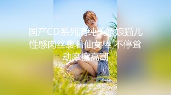 国产CD系列清纯美娇娘猫儿性感肉丝裹着仙女棒 不停耸动摩擦高潮