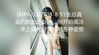 [MP4/1.07G]8-8 91张总真实约啪长腿女神，刚开始高冷，床上调教好笑呵呵各种姿势都很配合