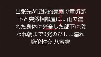 出张先が记録的豪雨で童贞部下と突然相部屋に… 雨で濡れた身体に兴奋した部下に袭われ朝まで9発のびしょ濡れ絶伦性交 八蜜凛