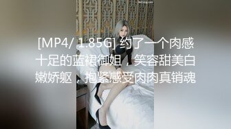 [MP4/ 1.85G] 约了一个肉感十足的蓝裙御姐，笑容甜美白嫩娇躯，抱紧感受肉肉真销魂