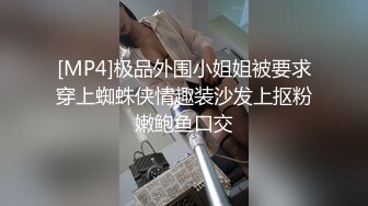 [MP4]极品外围小姐姐被要求穿上蜘蛛侠情趣装沙发上抠粉嫩鲍鱼口交